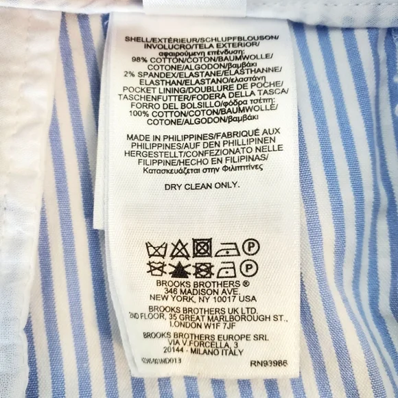 Brooks Brothers Women's Seersucker Pants (Size 16) - Picture 4 of 7